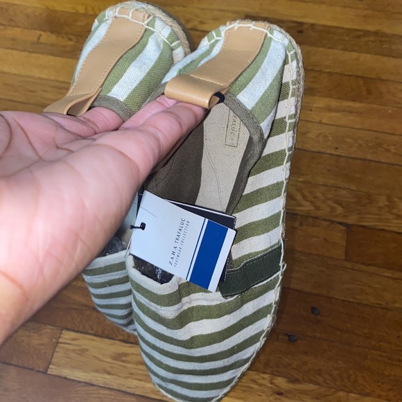 Zara striped espadrille flats - Picture 3 of 4
